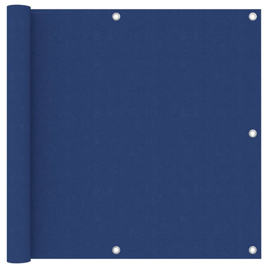 Vidaxl balkonscherm 90x500 cm oxford stof blauw