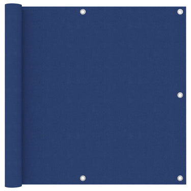 Vidaxl balkonscherm 90x500 cm oxford stof blauw