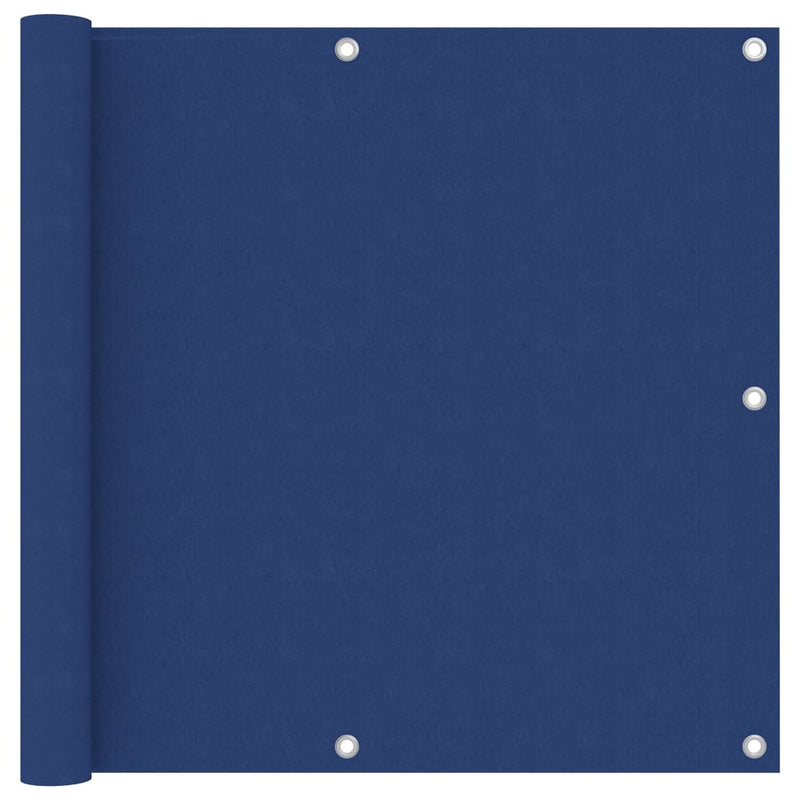 Load image into Gallery viewer, Vidaxl balkonscherm 90x600 cm oxford stof blauw

