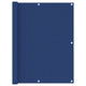 Vidaxl balkonscherm 120x400 cm oxford stof blauw