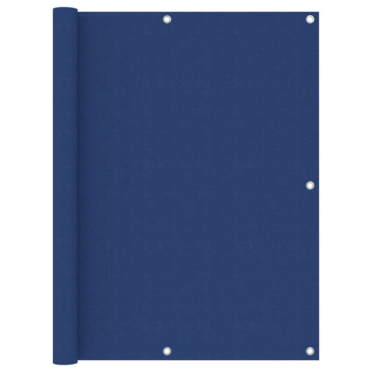 Vidaxl balkonscherm 120x600 cm oxford stof blauw