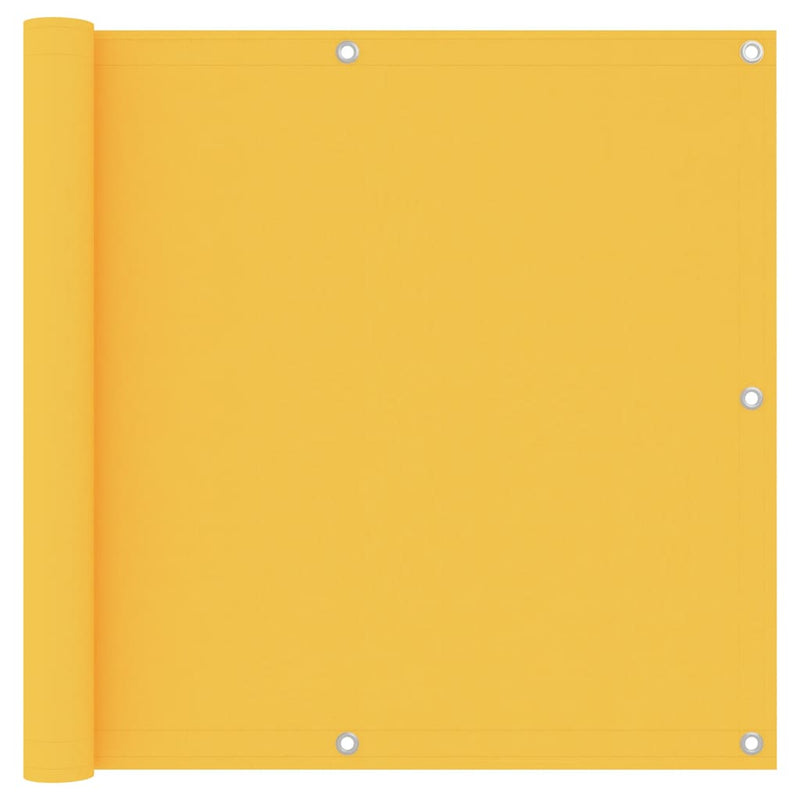 Load image into Gallery viewer, Vidaxl balkonscherm 90x300 cm oxford stof geel
