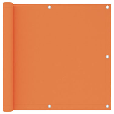 Vidaxl balkonscherm 90x500 cm oxford stof oranje