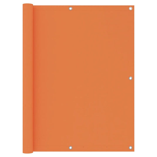 Vidaxl balkonscherm 120x300 cm oxford stof oranje