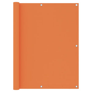 Vidaxl balkonscherm 120x400 cm oxford stof oranje