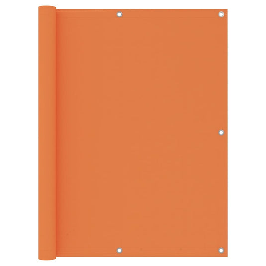 Vidaxl balkonscherm 120x400 cm oxford stof oranje
