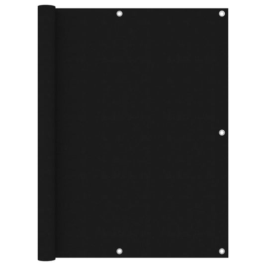 Vidaxl balkonscherm 120x300 cm oxford stof zwart