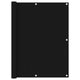 Vidaxl balkonscherm 120x400 cm oxford stof zwart