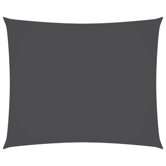 Vidaxl zonnescherm rechthoekig 2,5x3,5 m oxford stof antracietkleurig