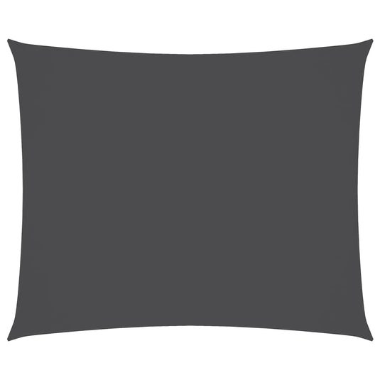 Vidaxl zonnescherm rechthoekig 4x5 m oxford stof antracietkleurig