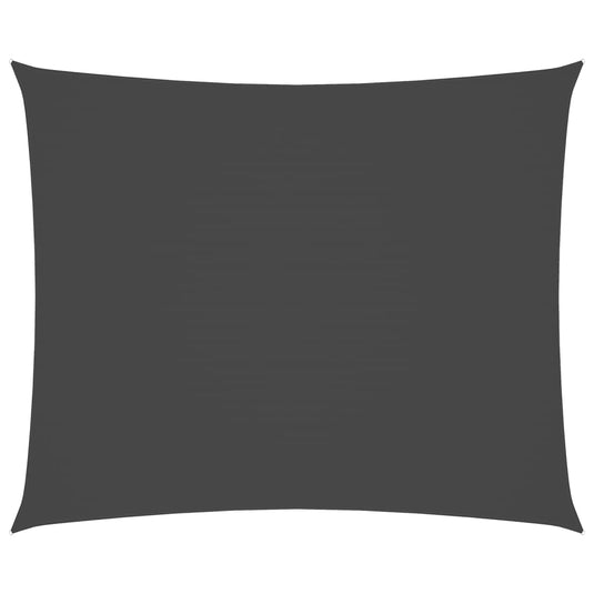Vidaxl zonnescherm rechthoekig 6x7 m oxford stof antracietkleurig