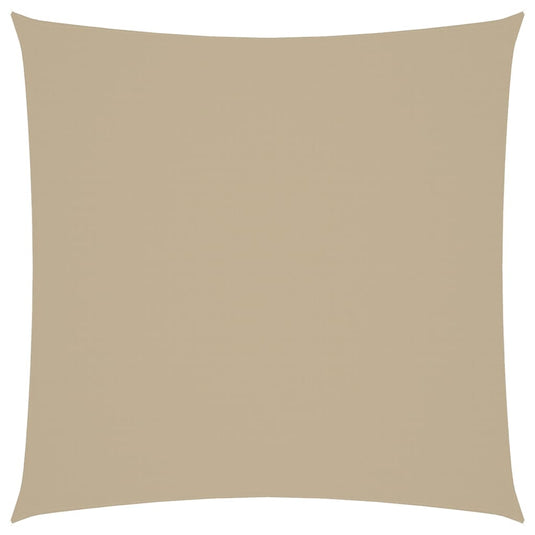 VidaXL Zonnescherm vierkant 2,5x2,5 m oxford stof beige