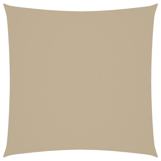 Vidaxl zonnescherm vierkant 6x6 m oxford stof beige