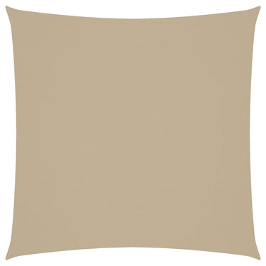 Vidaxl zonnescherm vierkant 7x7 m oxford stof beige