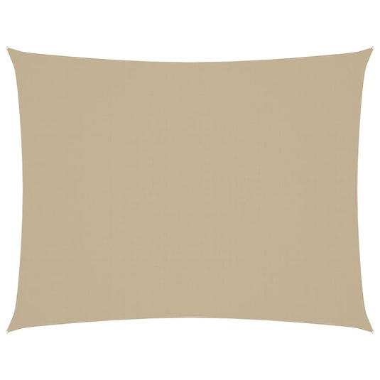 Vidaxl zonnescherm rechthoekig 2x3 m oxford stof beige