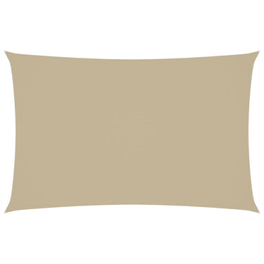 Vidaxl zonnescherm rechthoekig 2x5 m oxford stof beige