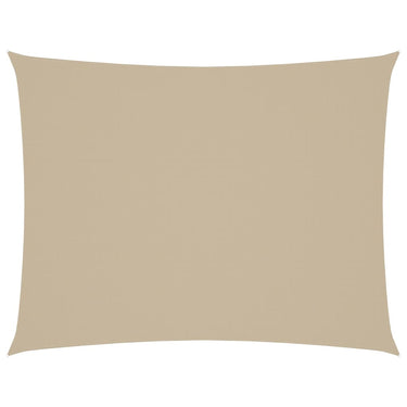 Vidaxl zonnescherm rechthoekig 3x4,5 m oxford stof beige