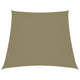 Vidaxl zonnezeil trapezium 2 4x3 m oxford stof beige