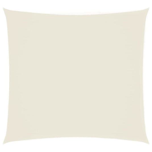 Vidaxl zonnescherm vierkant 2,5x2,5 m oxford stof crèmekleurig