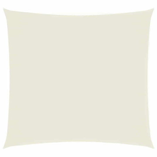 Vidaxl zonnescherm vierkant 3x3 m oxford stof crèmekleurig