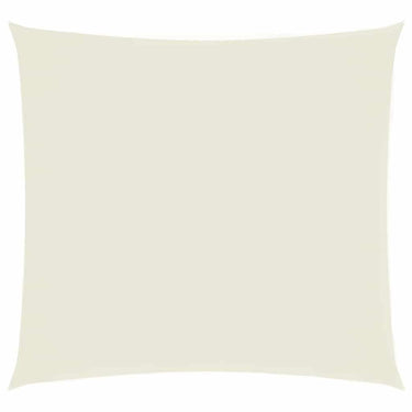 Vidaxl zonnescherm vierkant 3x3 m oxford stof crèmekleurig