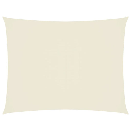 Vidaxl zonnescherm rechthoekig 2x3,5 m oxford stof crèmekleurig