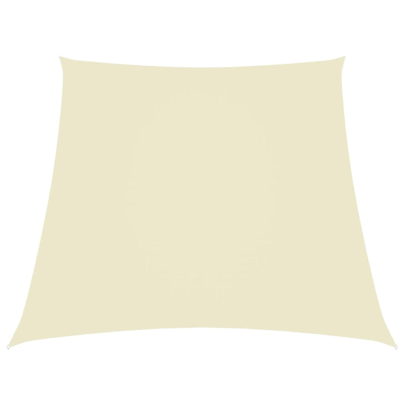 Load image into Gallery viewer, Vidaxl zonnezeil trapezium 2 4x3 m oxford stof crèmekleurig
