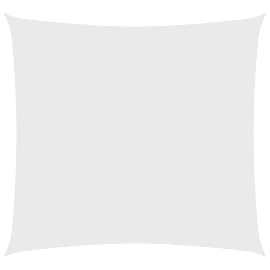 Vidaxl zonnescherm vierkant 4x4 m oxford stof wit