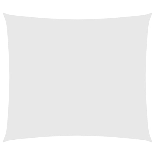 Vidaxl zonnescherm rechthoekig 2,5x3 m oxford stof wit