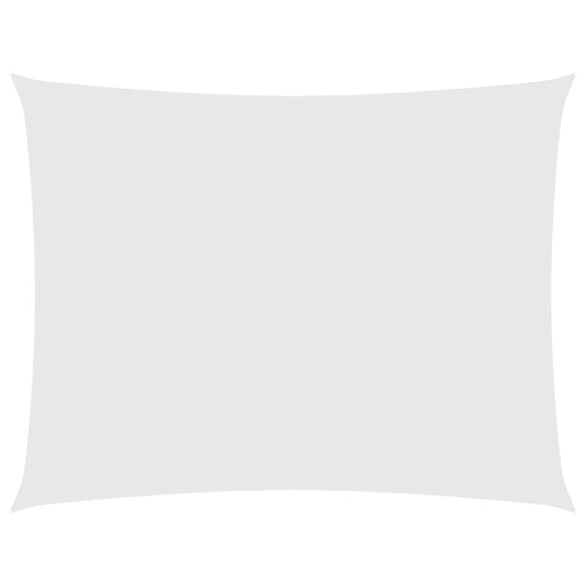 Vidaxl zonnescherm rechthoekig 2,5x3,5 m oxford stof wit