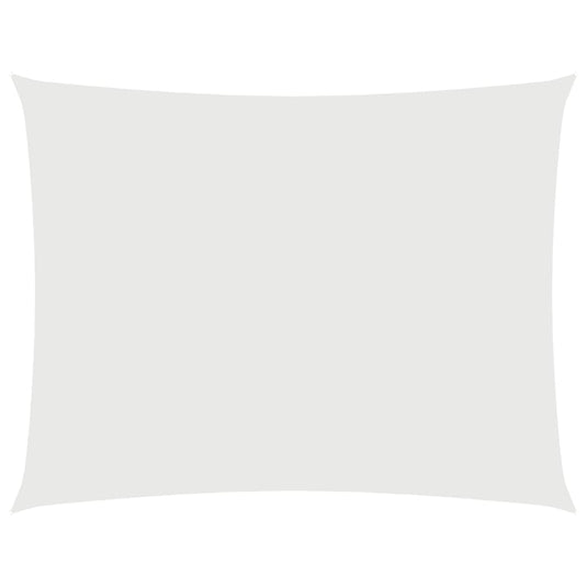 Vidaxl zonnescherm rechthoekig 3x6 m oxford stof wit