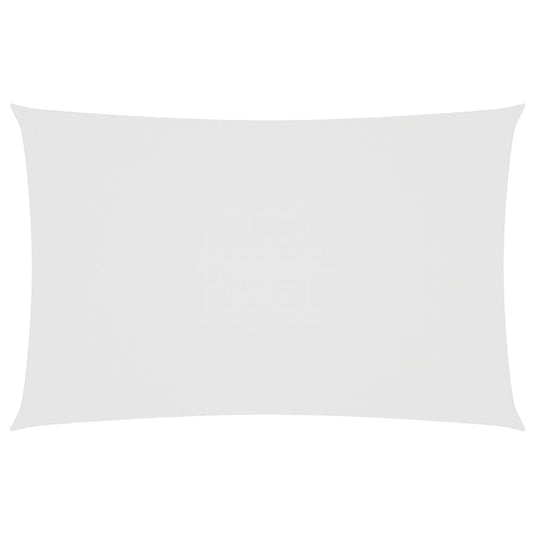 Vidaxl zonnescherm rechthoekig 5x8 m oxford stof wit