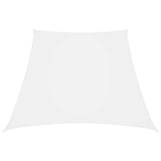 Vidaxl zonnescherm trapezium 3 4x3 m oxford stof wit