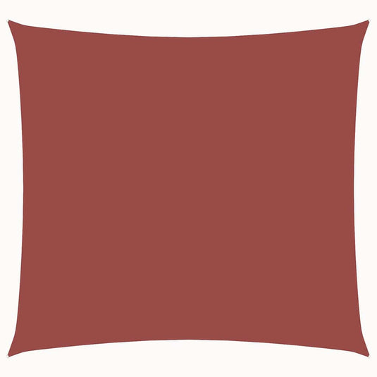 Vidaxl zonnescherm vierkant 3x3 m oxford stof terracottakleurig