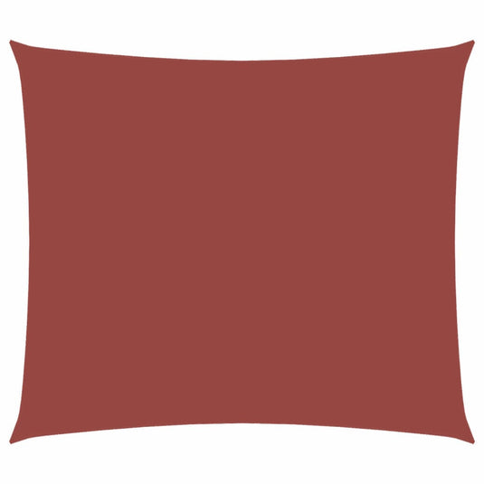 VidaXL Zonnescherm rechthoekig 2,5x3,5 m oxford stof terracottakleurig