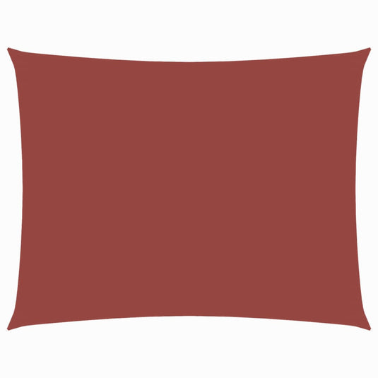 VidaXL Zonnescherm rechthoekig 2,5x4,5 m oxford stof terracottakleurig