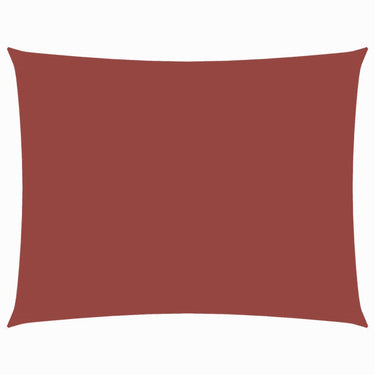 Vidaxl zonnescherm rechthoekig 3,5x4,5 m oxford stof terracottakleurig