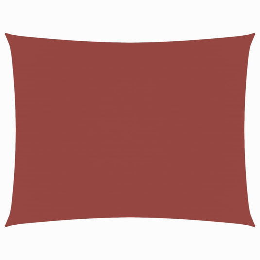 Vidaxl zonnescherm rechthoekig 4x5 m oxford stof terracottakleurig