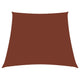 Vidaxl zonnezeil trapezium 3 5x4 m oxford stof terracottakleurig
