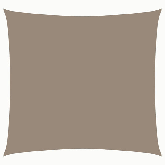 Vidaxl zonnescherm vierkant 2x2 m oxford stof taupe