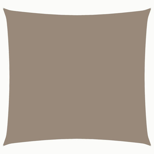 Vidaxl zonnescherm vierkant 2,5x2,5 m oxford stof taupe