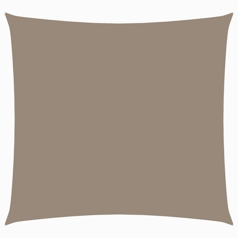Load image into Gallery viewer, Vidaxl zonnescherm vierkant 4,5x4,5 m oxford stof taupe
