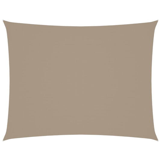 Vidaxl zonnescherm rechthoekig 2x3 m oxford stof taupe