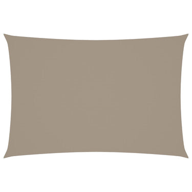 Vidaxl zonnescherm rechthoekig 2,5x4,5 m oxford stof taupe