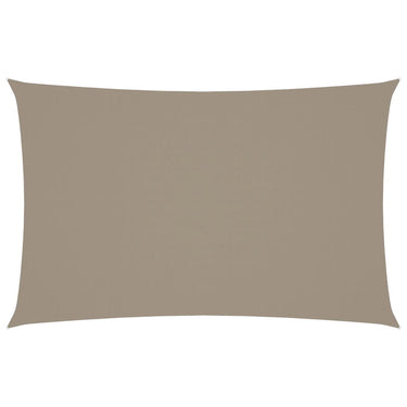 Vidaxl zonnescherm rechthoekig 2,5x5 m oxford stof taupe