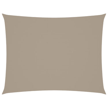 Vidaxl zonnescherm rechthoekig 3x4,5 m oxford stof taupe