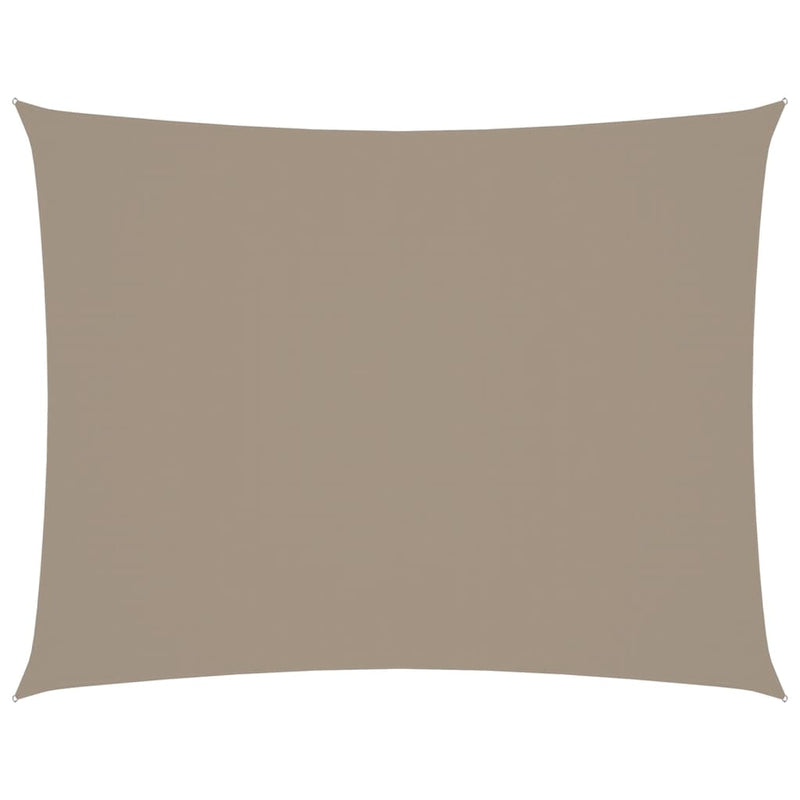 Load image into Gallery viewer, VidaXL Zonnescherm rechthoekig 3,5x4,5 m oxford stof taupe
