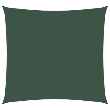 Vidaxl zonnescherm vierkant 2,5x2,5 m oxford stof donkergroen