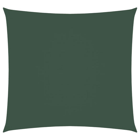 Vidaxl zonnescherm vierkant 3,6x3,6 m oxford stof donkergroen