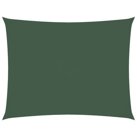Vidaxl zonnescherm rechthoekig 2x3,5 m oxford stof donkergroen
